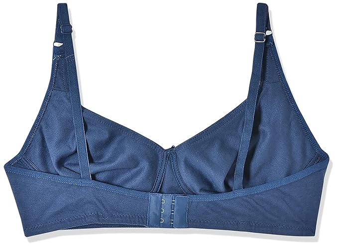 Clovia Women’s Cotton Full-Cup Non-Padded Non-Wired Bra – Blue 40C